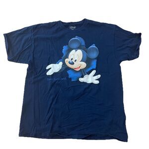 Disney Mickey Mouse Big Double Sided Graphic T-shirt XL